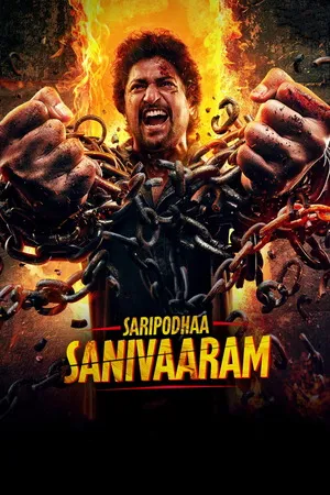 Saripodhaa Sanivaaram 2024 - Telugu Dual Audio WEB-DL | Dubbed Hindi Movie