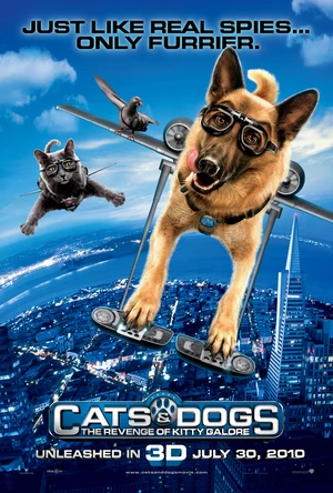 Cats & Dogs: The Revenge of Kitty Galore 2010 Dual Audio WEB-DL | Dubbed Hindi Movie